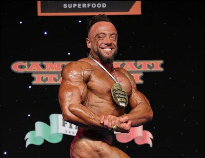 Francesco Mastroeni, è di Pace del Mela il campione italiano di body building