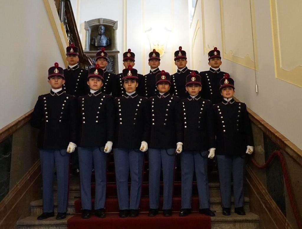 Milazzo, il giovane allievo Emanuele Armeli giura alla scuola militare Teuliรฉ